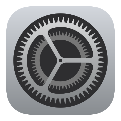 macOS Settings icon